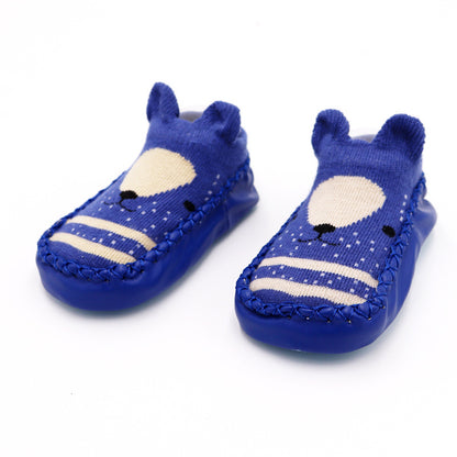 Children's Cartoon Non Slip Combed Cotton Floor Footwear Baby Infant Toddler Shoes